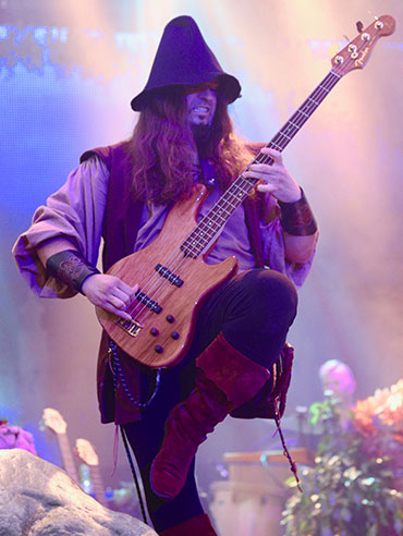 Earl Grey of Chimay from Blackmore's Night Bass Player Magazine Interview